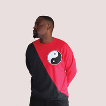 Load image into Gallery viewer, Yang Half &amp; Half Crew Neck
